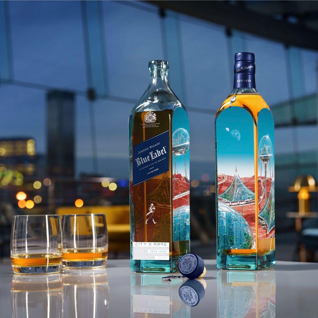 ジョニーウォーカー ブルーラベル CITY X MARS 2220 限定版 新品