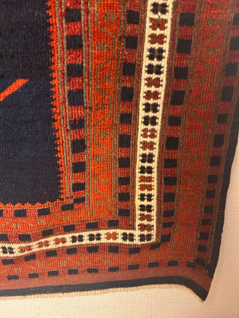 【一点物】最終値下げ貴重ヤージュベディルアンティーク絨毯トライバルラグ