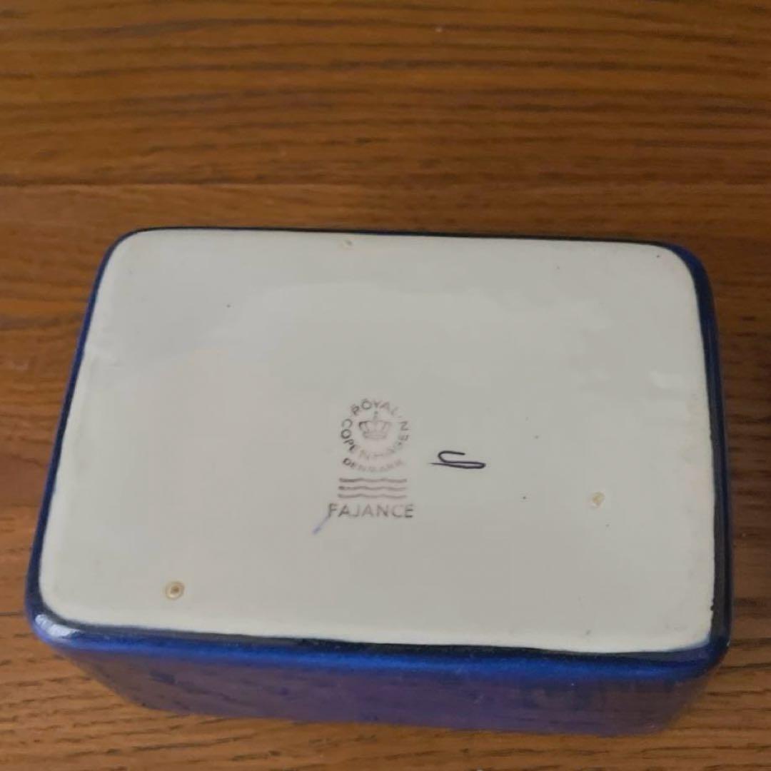 ロイヤルコペンハーゲン テネラ Tenera 3人の王様 バター ケース