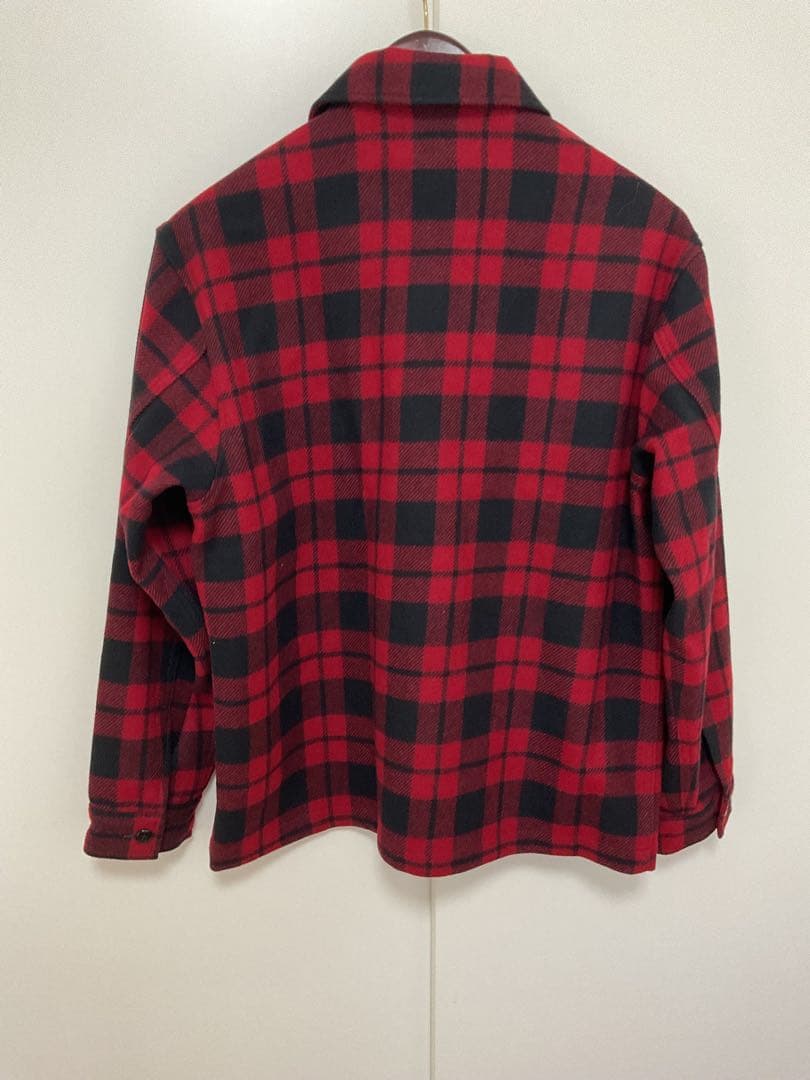 新品未使用！RRL ダブルアールエル チェックウールツイルオーバーシャツ L