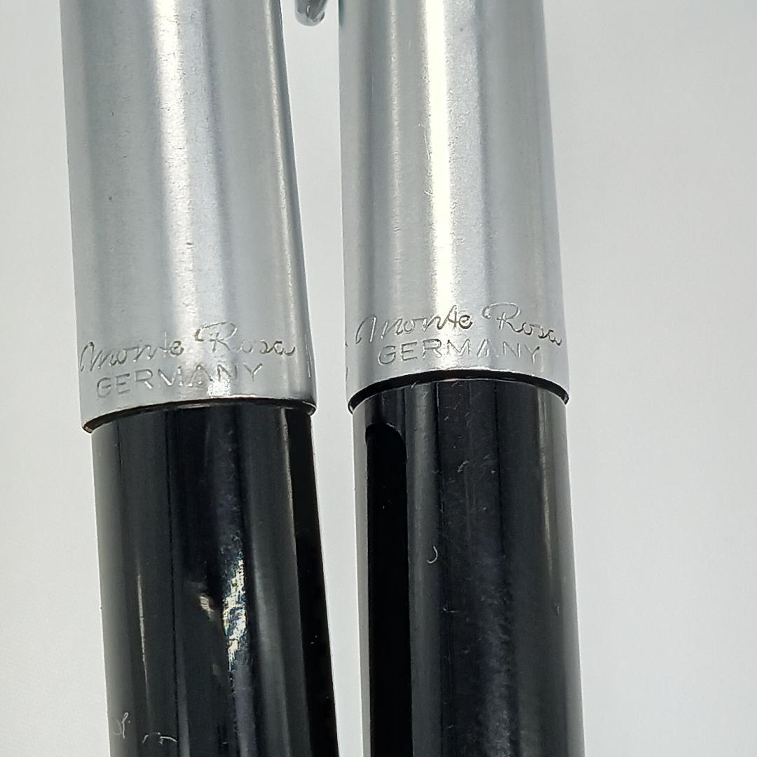 Mont Blanc モンテローザ 2本セット ペン先14K monterosa