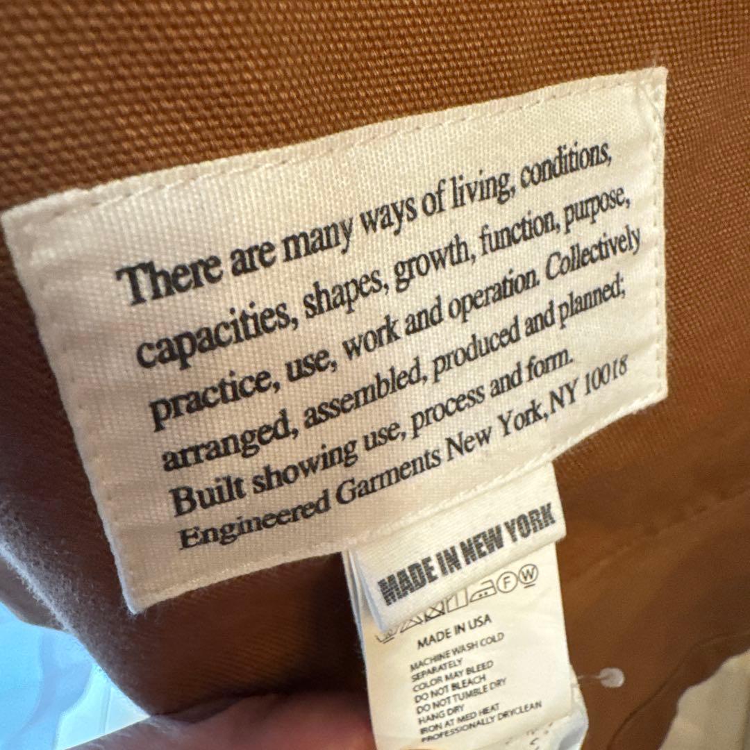 名作　ENGINEERED GARMENTS.DUCK CANVAS PARKA