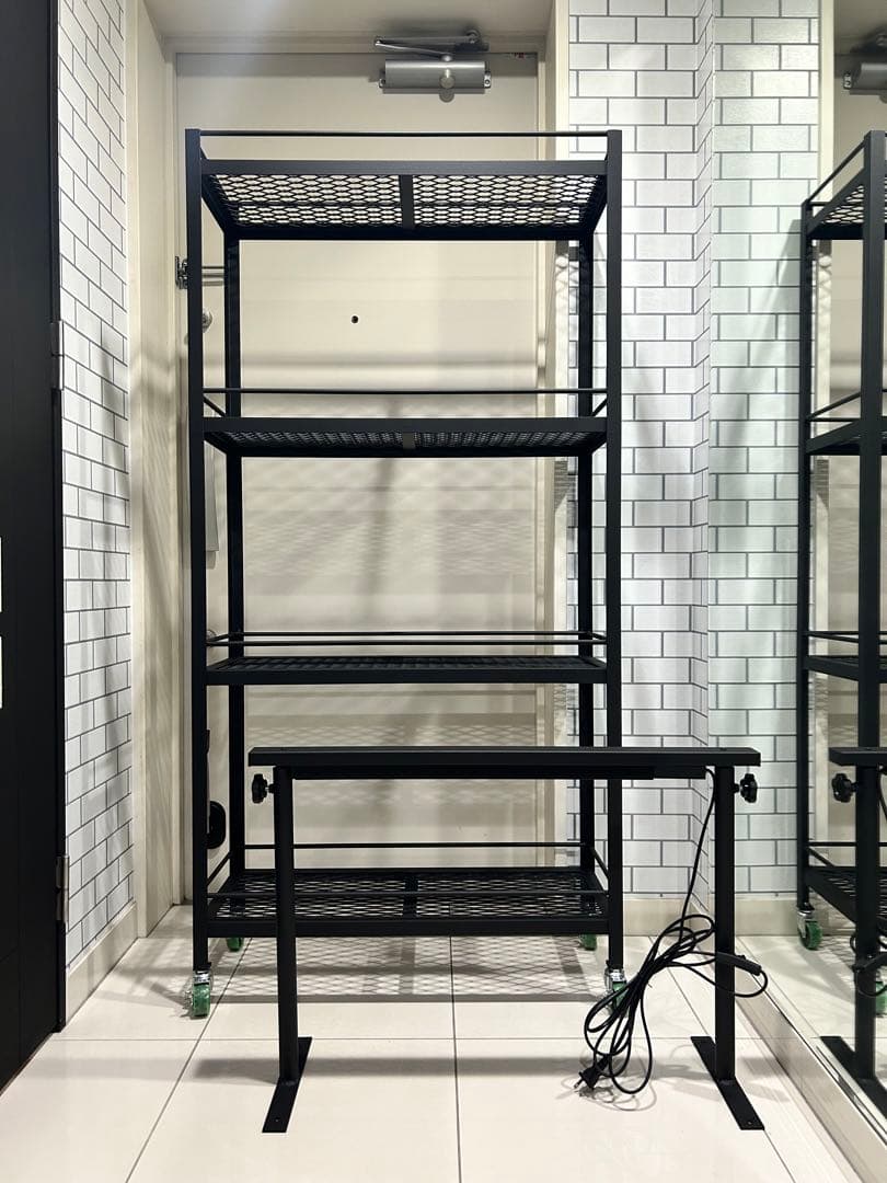 植物棚　アガベ　ライトレールキット　ハデス　シーザー