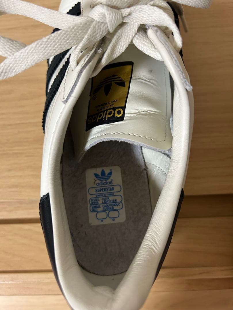 稀少 adidas SUPERSTAR 80s VINTAGE DX 26.5