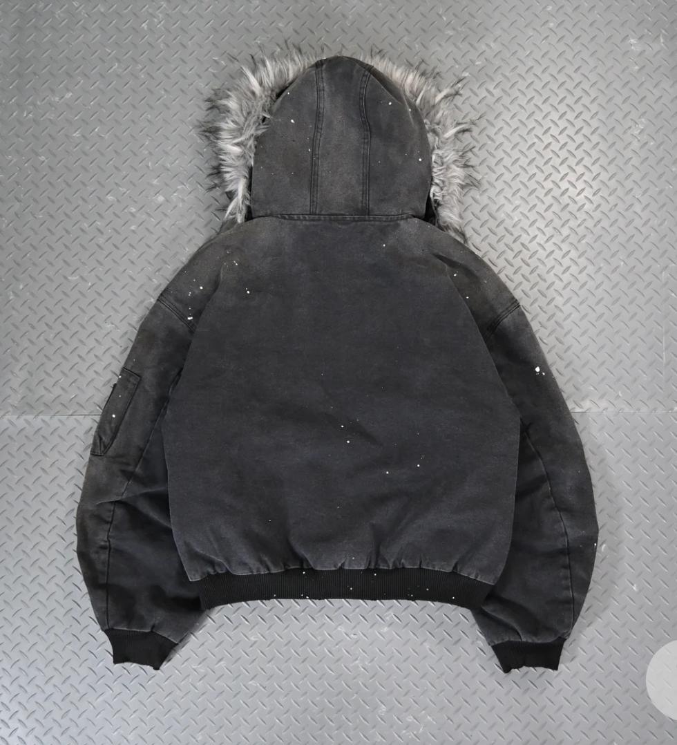 L2205　ウォッシュドファージャケットL　地底人ONLINE