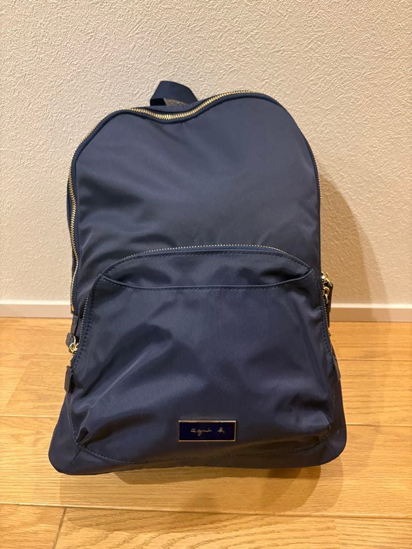 未使用　アニエスベー ナイロンリュックサック