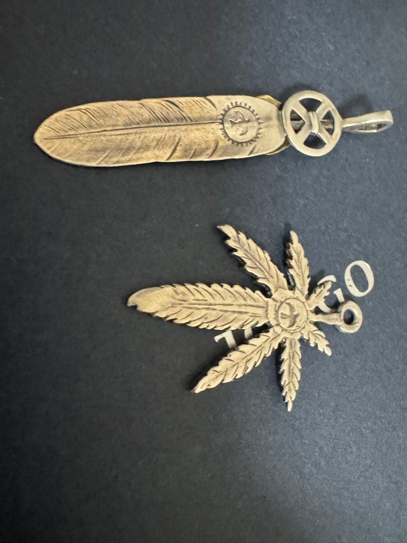 上金ハートホイールL メタル付きグラス