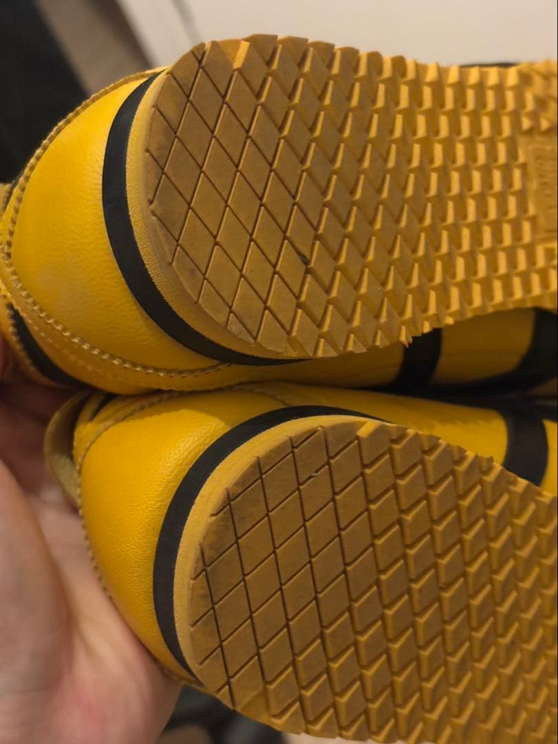 靴 Onitsuka Tiger MEXICO 66 SD YELLOW BLACK