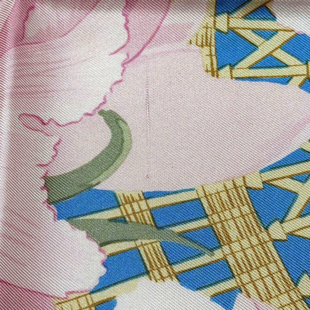 エルメス HERMES スカーフ　カレ90 Les Pivoines