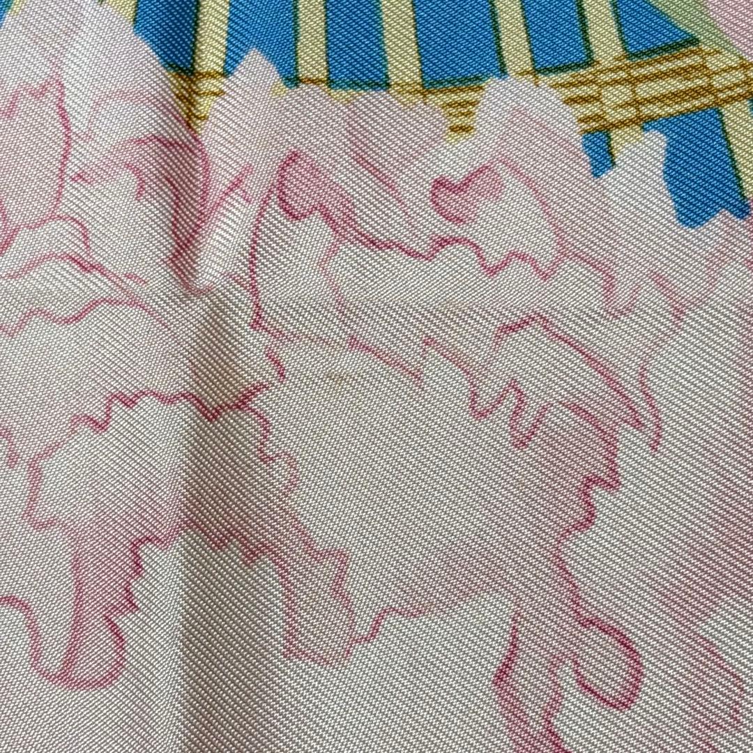 エルメス HERMES スカーフ　カレ90 Les Pivoines