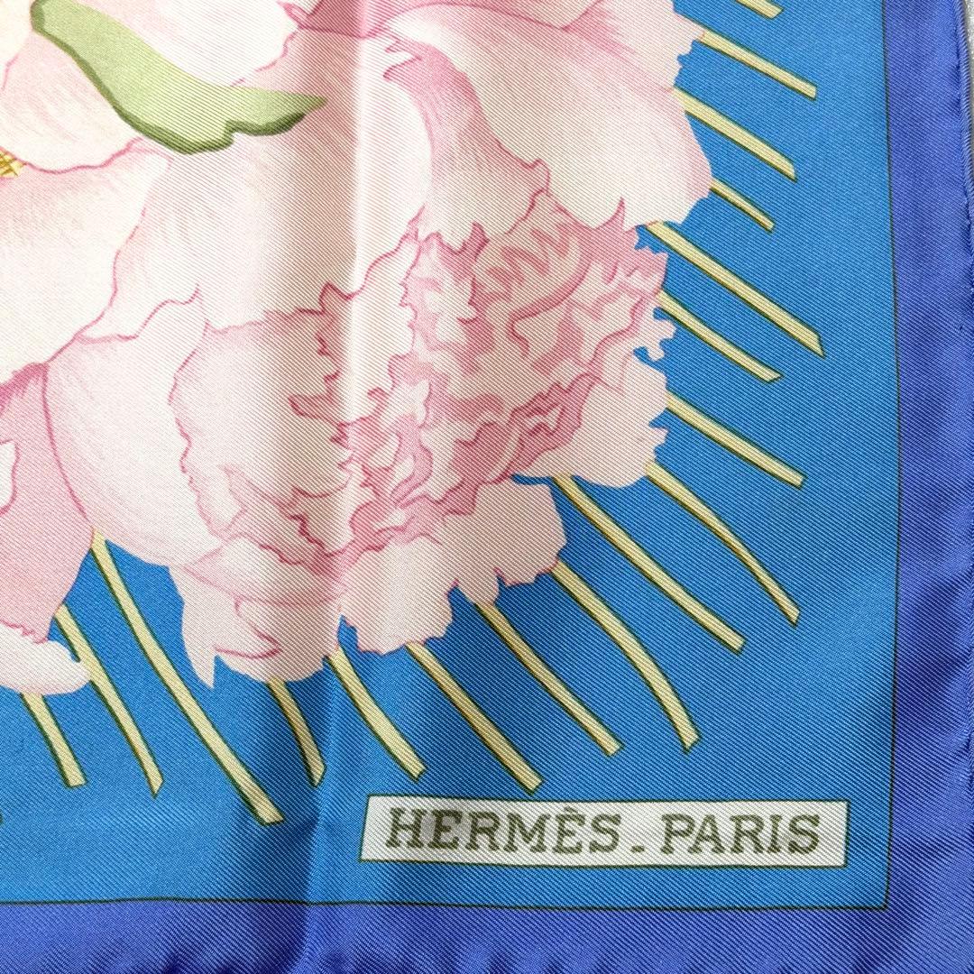 エルメス HERMES スカーフ　カレ90 Les Pivoines