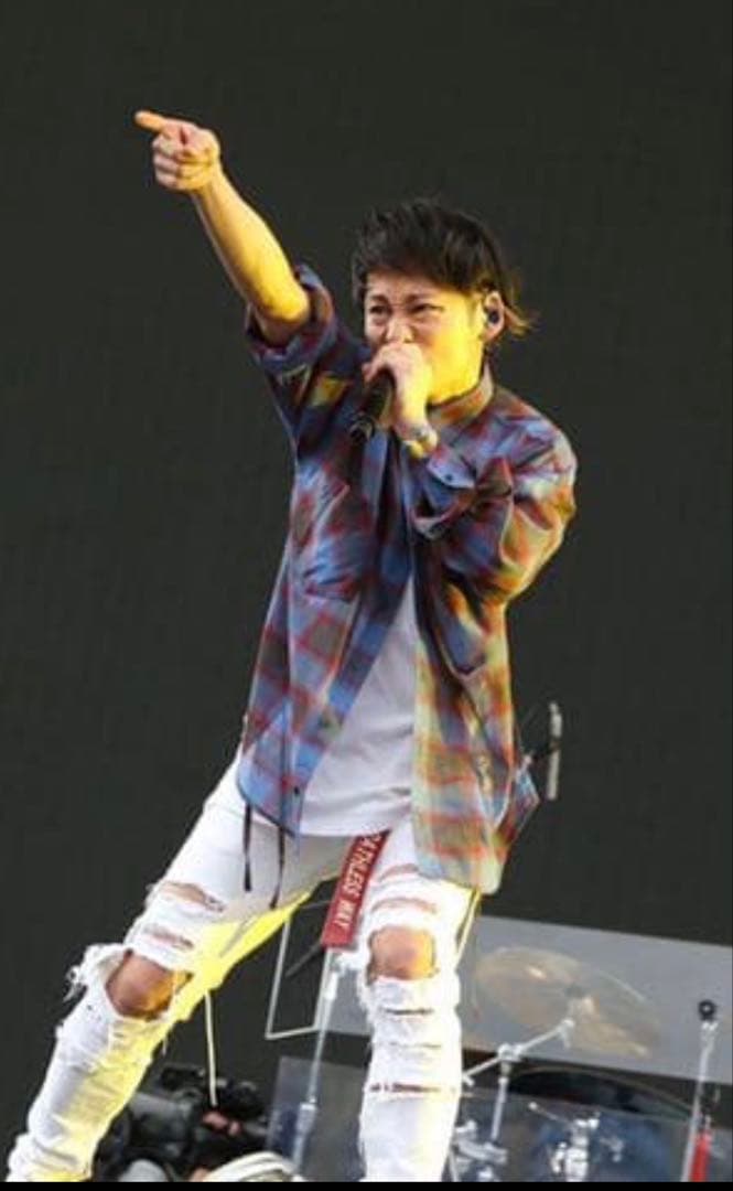 FACETASM ファセッタズムのサイドスリットオーバーサイズチェックシャツ