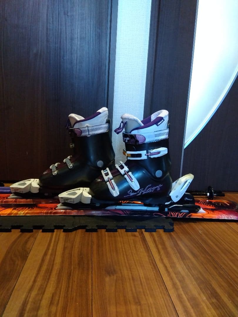 豪華‼️ALL♡HART/レディース用/スキーフルセット/メンテ・WAX済み✔