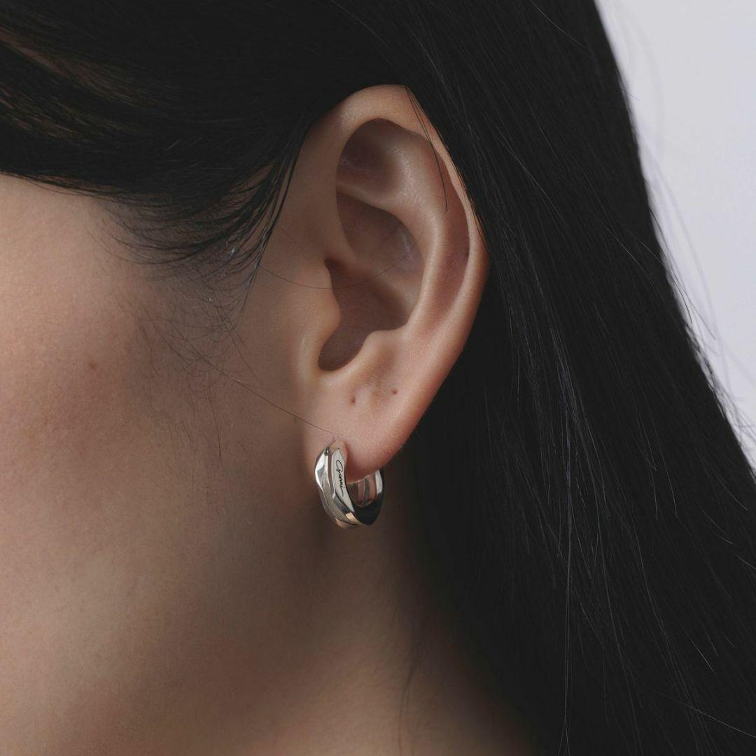 ガルニGARNI クロッケリーダブルピアス左耳用　シルバー925