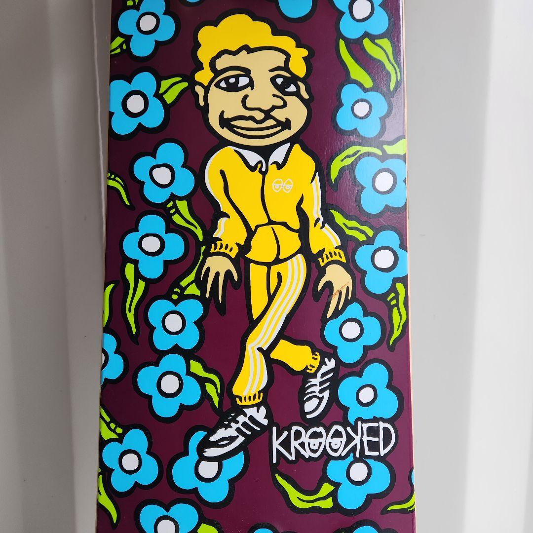 美品　KROOKED SKATEBOARD コンプリートセット　7.75インチ