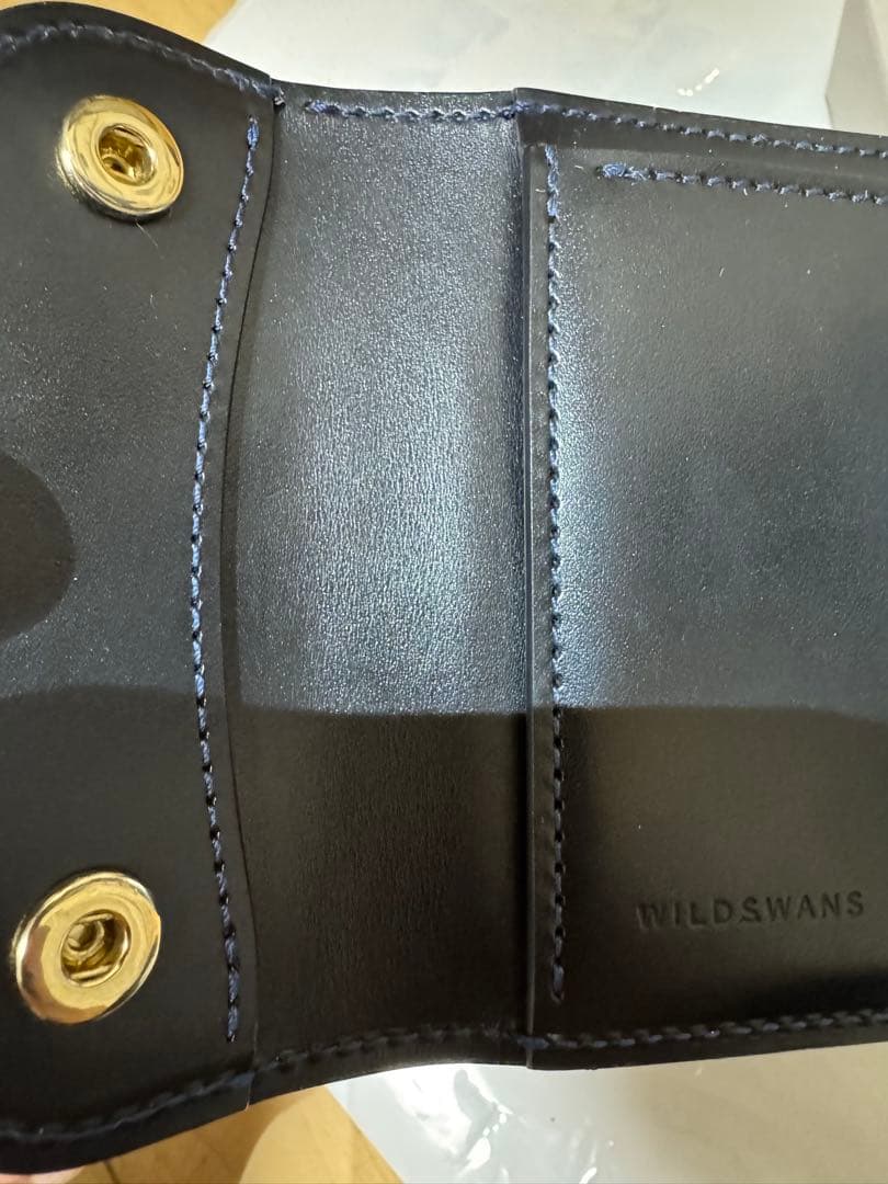 最終値下げ！WILDSWANS イーノ　藍染クロコ