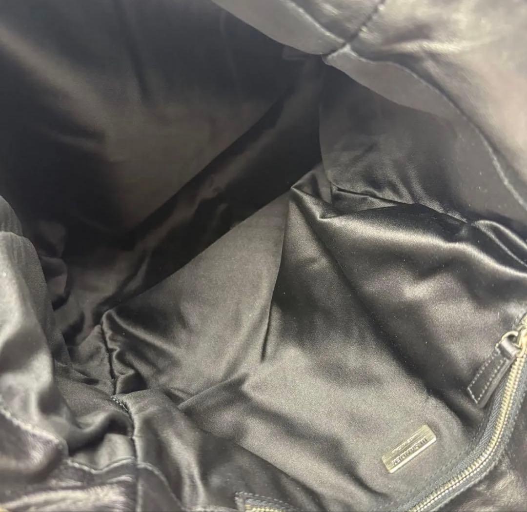 美品 JILSANDER ジルサンダー レザー トートバッグ ブラック 大容量