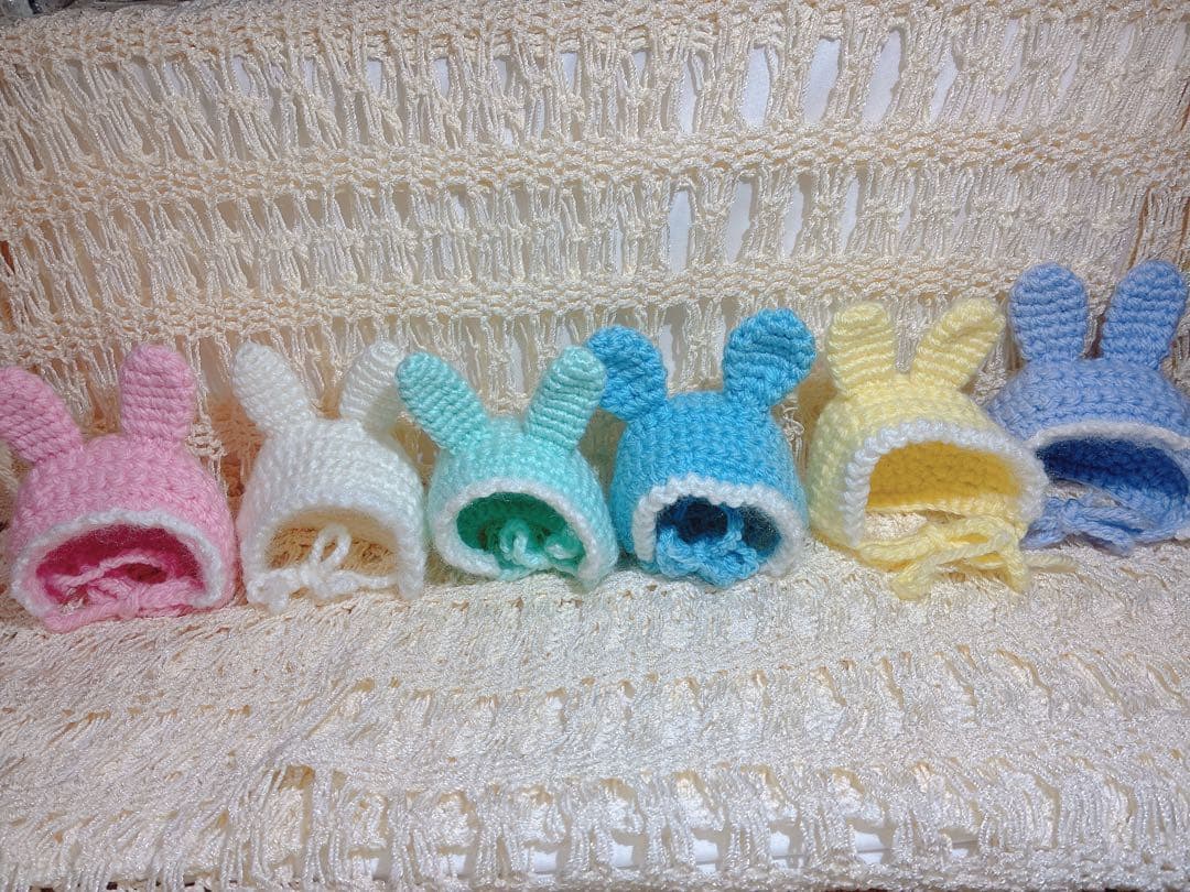【しろたんぽてぽてマスコット用】ふわふわうさたんセット　⚠︎ばら売り可