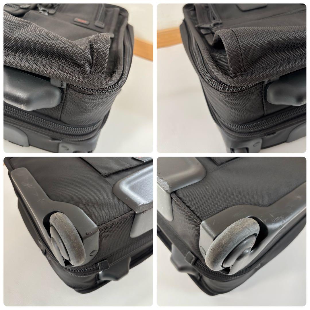 ほぼ美品 TUMI ALPHA アルファ キャリー 拡張機能 26103DH 鍵