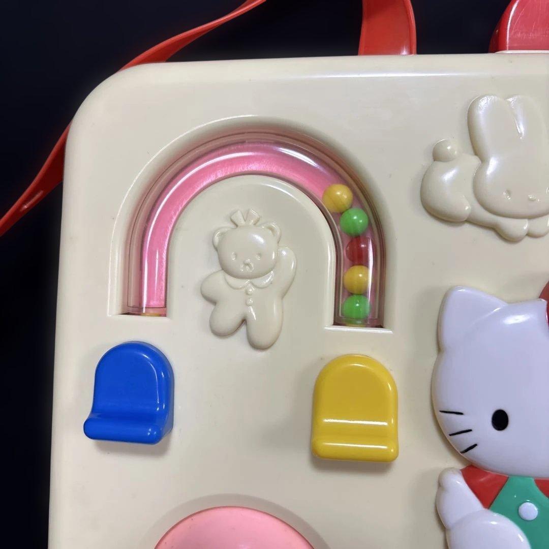 未使用ハローキティおあそびランド オルゴール付き 1991年当時物レア廃盤