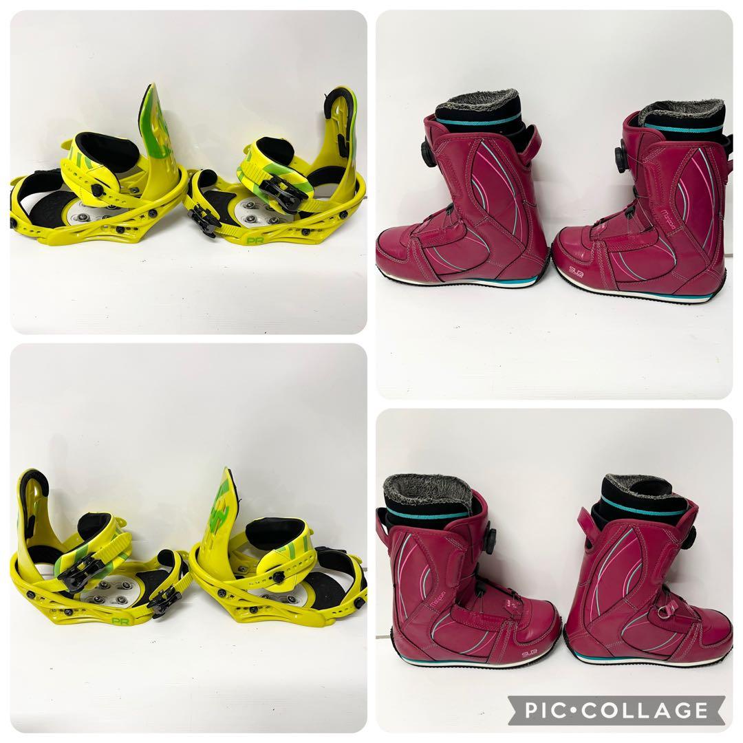 レディース　K2 FLUX スノボセット　フラックス　女性用　スノーボード　美品