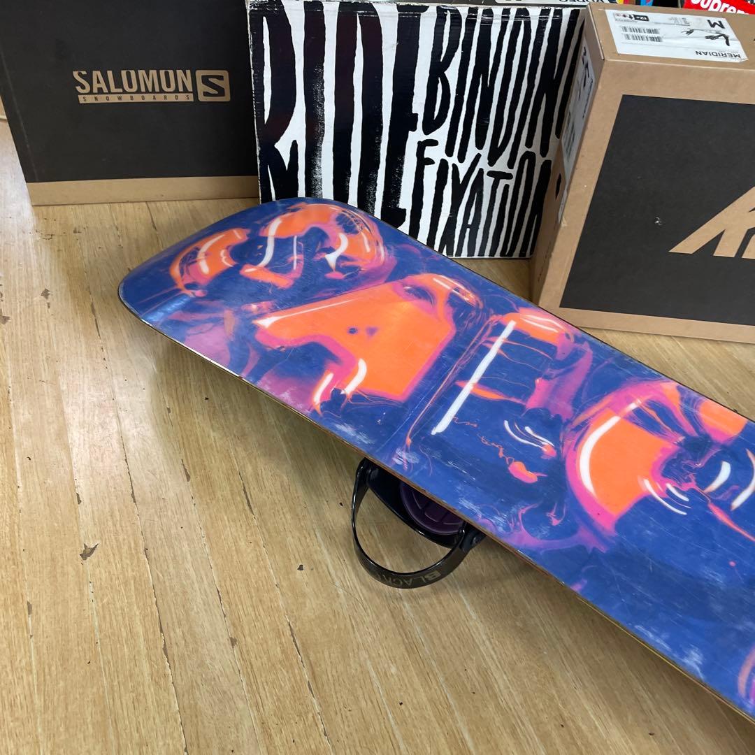 SALOMON×B＆W　サロモン　バインディング付　スノーボードセット