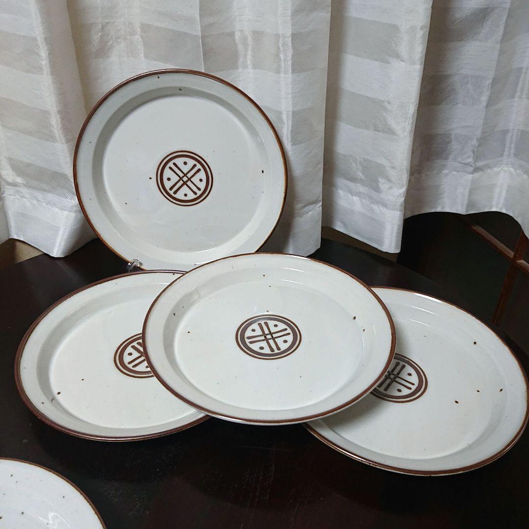 ダンスク DANSK ブラウンミスト 25.5cm ディナープレート 4枚組