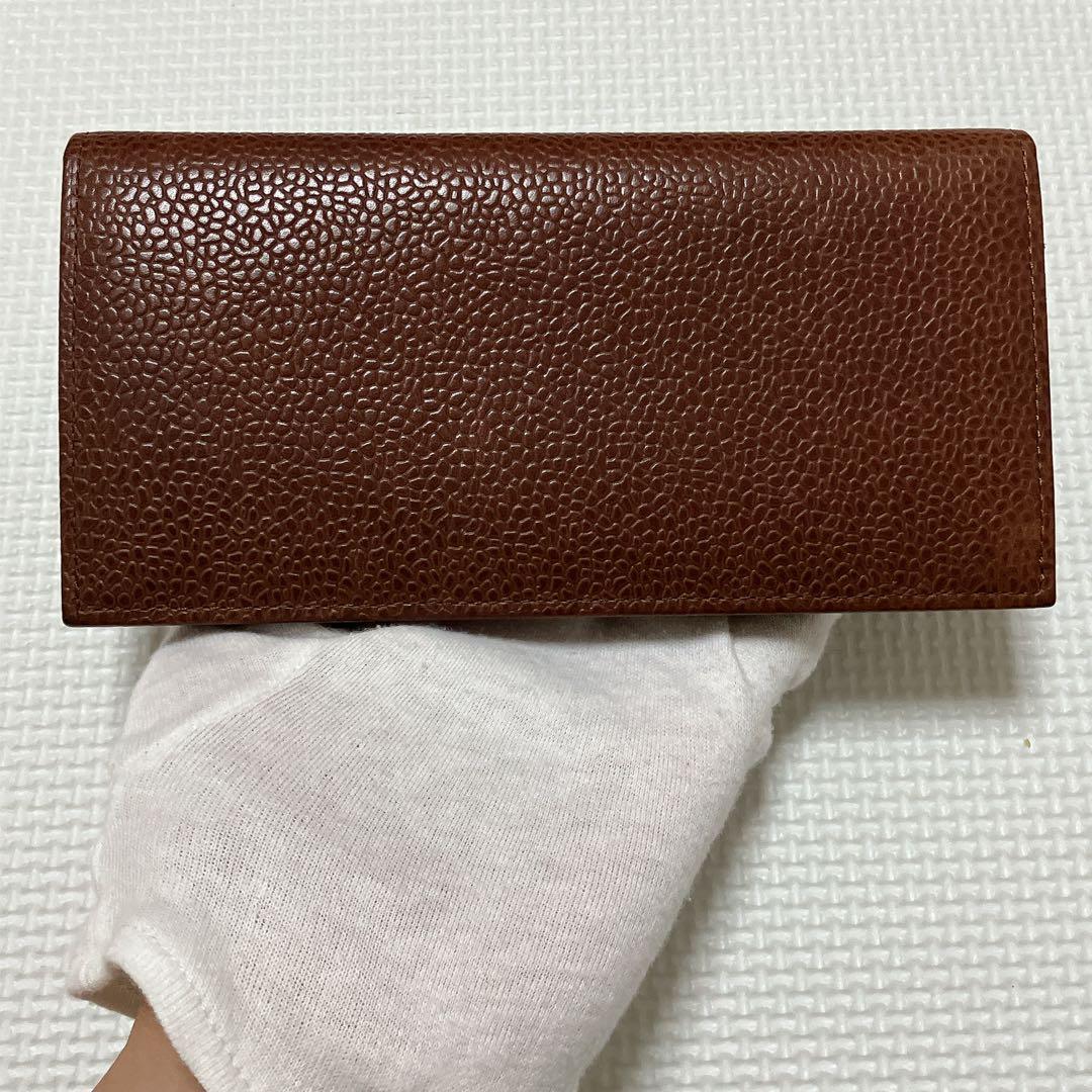 ・未使用GANZO ガンゾ レザー長財布 WGAN GD 小銭入れ付き　ブラウン