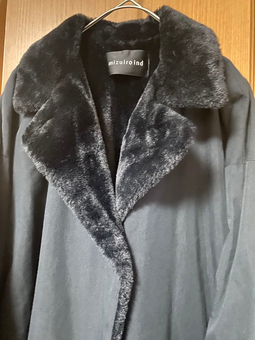 mizuiro ind ミズイロインド バックボアコート 裏ボア　 完売品