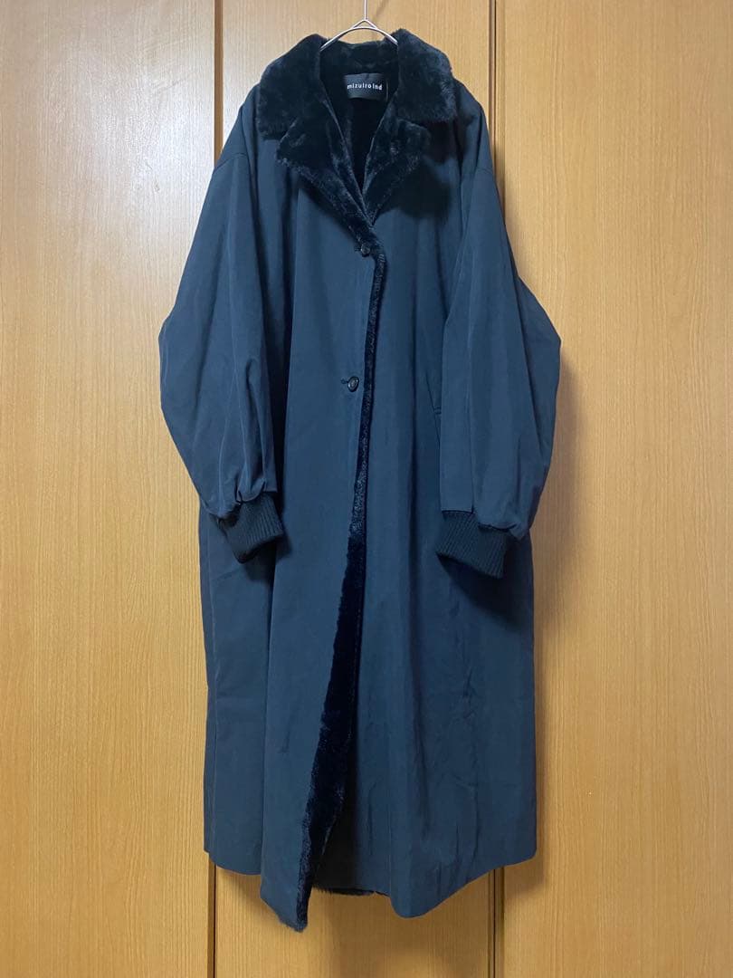 mizuiro ind ミズイロインド バックボアコート 裏ボア　 完売品