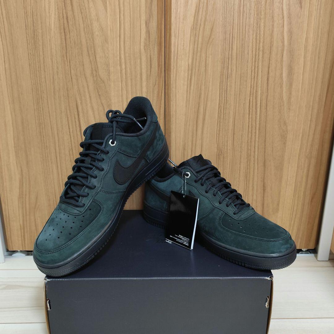 ナイキ エア フォース 1 '07 WB ブラック ヌバック