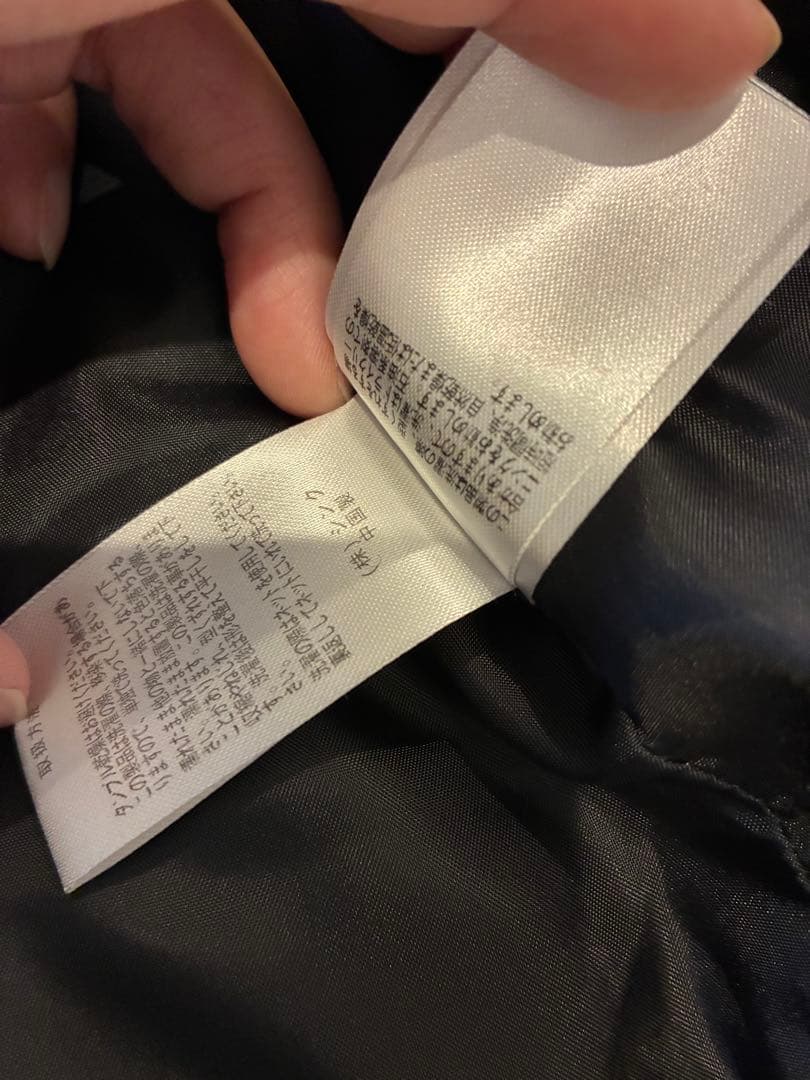 整*理様 h.ANARCHY変形黒ライダースダウンジャケット