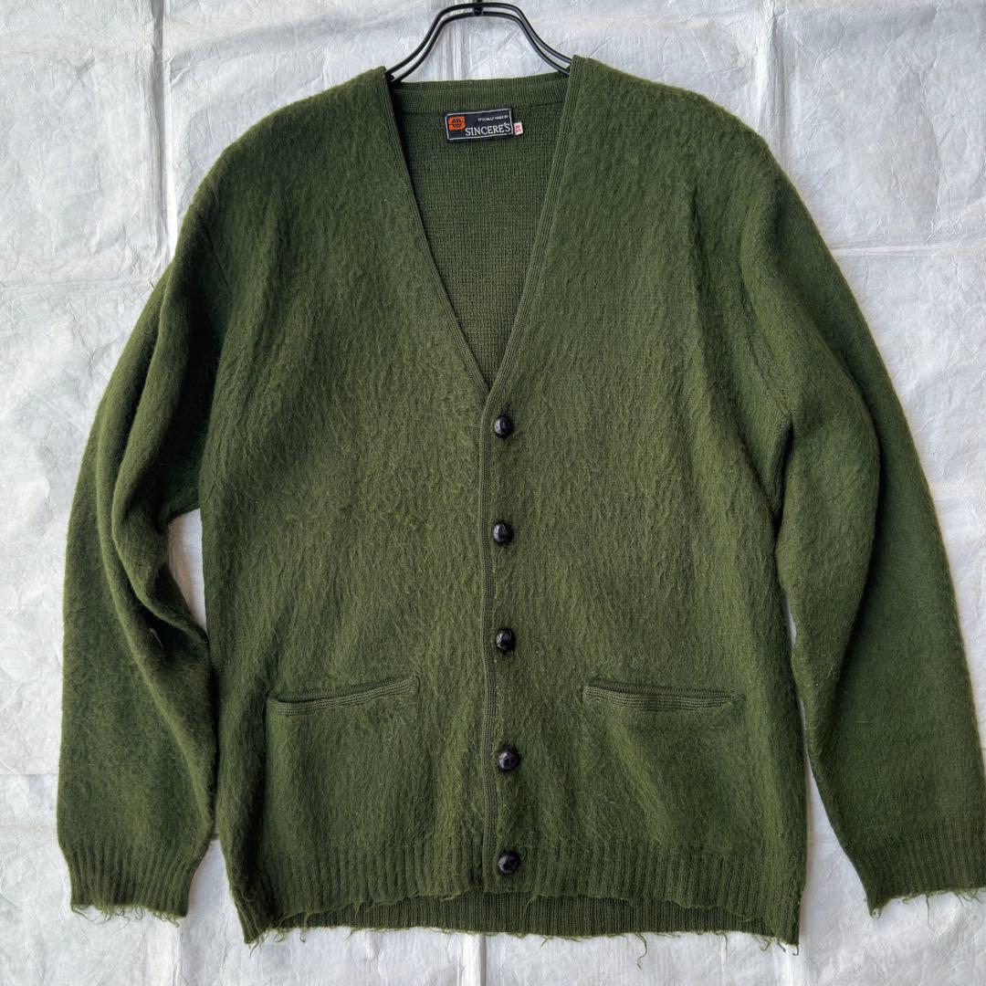 60’s Vintage Mohair Cardigan / 美品