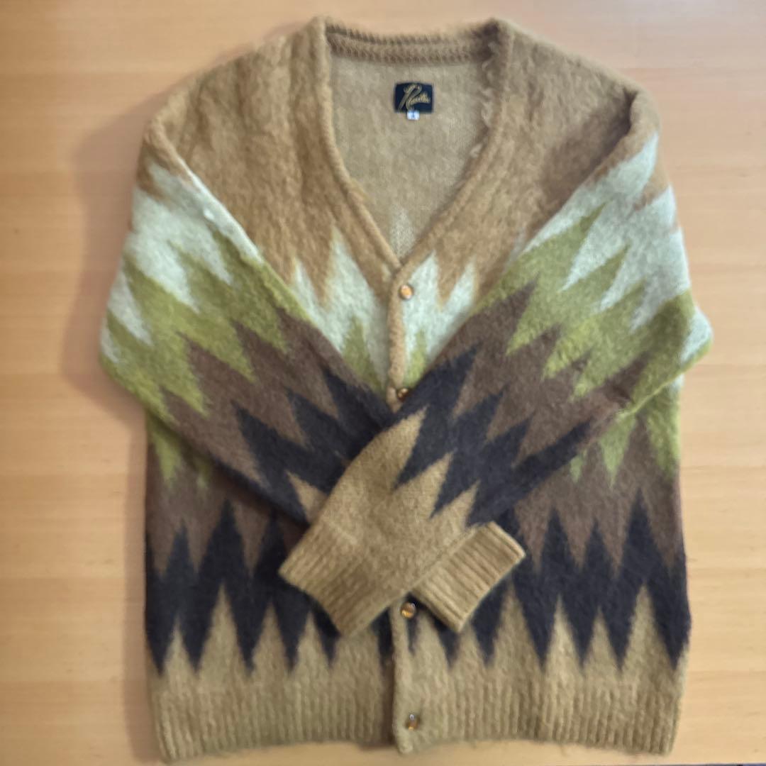 【美品】needles モヘアカーディガンMサイズ 22年AW