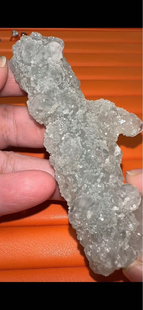 マスタークリスタル 珍品 カクタス アポフィライト カルセドニー  共生 原石