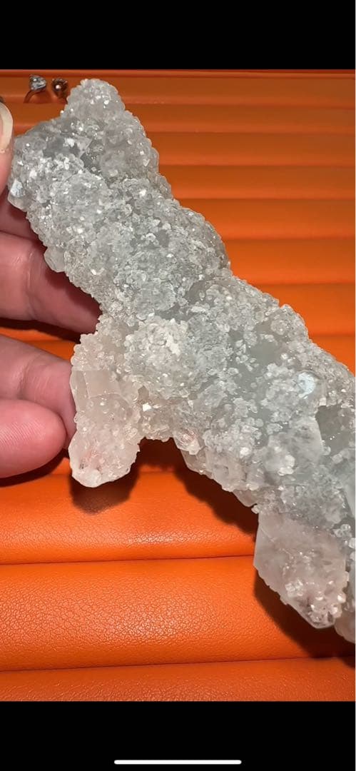 マスタークリスタル 珍品 カクタス アポフィライト カルセドニー  共生 原石