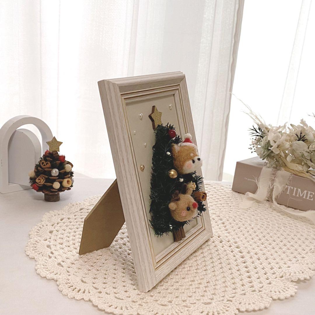 専用ページ　クリスマス作品　羊毛フェルト
