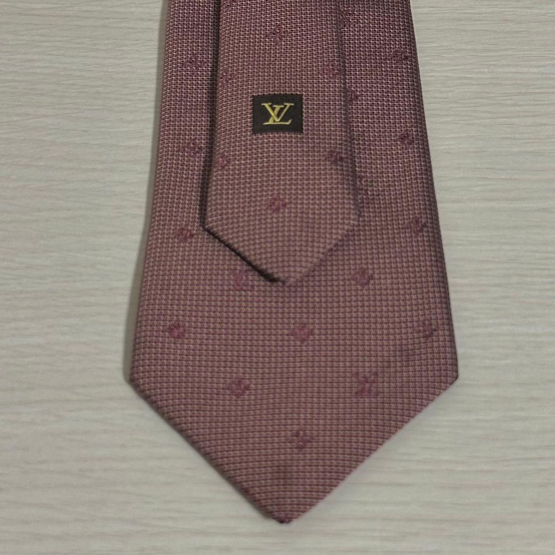 LOUIS VUITTON ルイヴィトン モノグラム イタリア製 ネクタイ