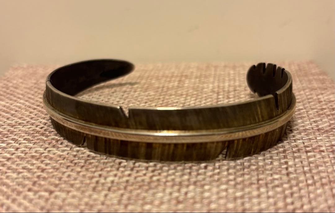 マイケルカーク　フェザーバングル　フェザーリング　2点セット　ナバホ　イレスタ