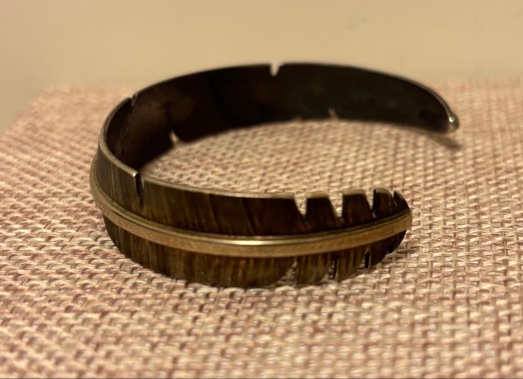 マイケルカーク　フェザーバングル　フェザーリング　2点セット　ナバホ　イレスタ