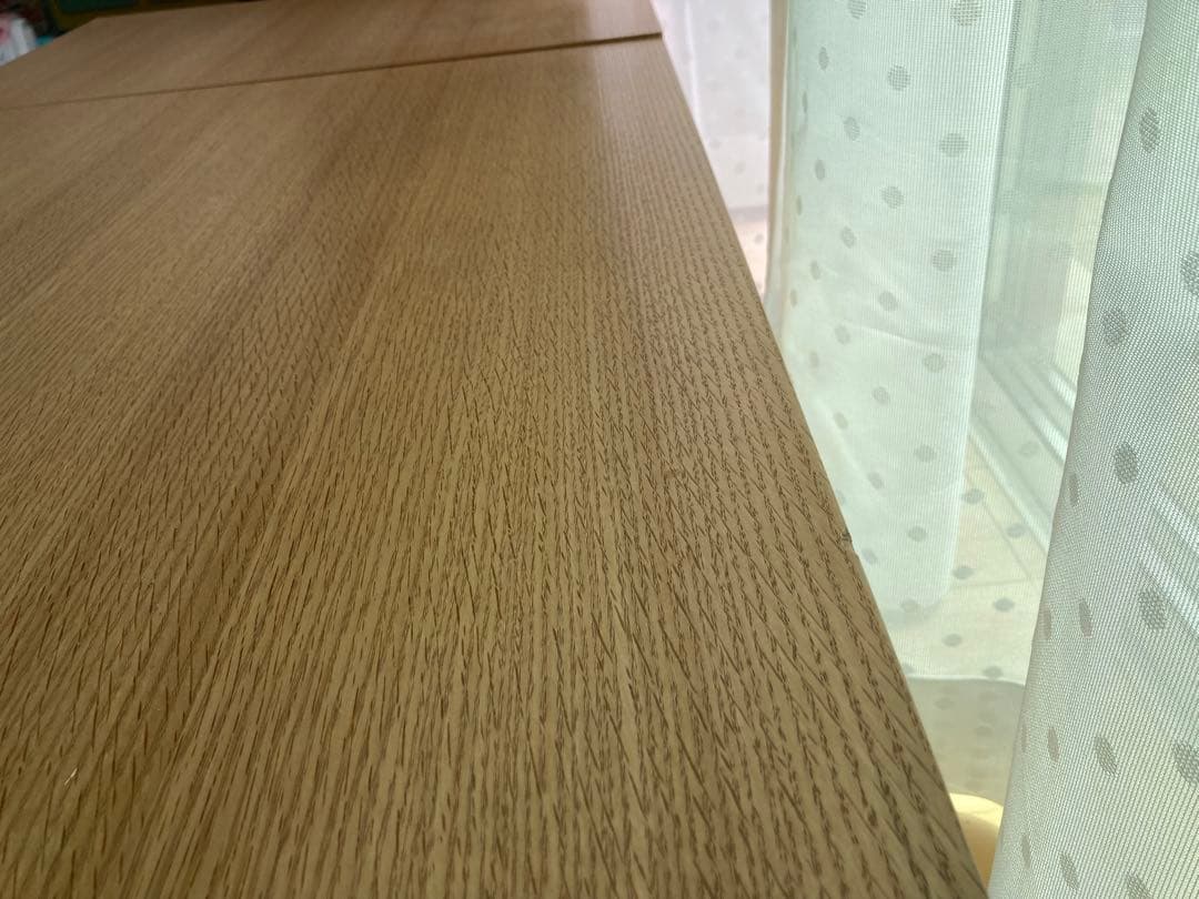 【美品】ニトリ　昇降リビングテーブル(Nヒバリ 120 LBR）