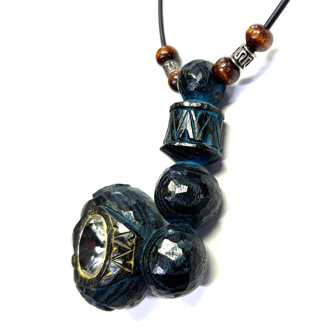 激レア　アイヌコタン　西田智三さん　天然石ペンダント　水晶　クリスタル　赤瑪瑙