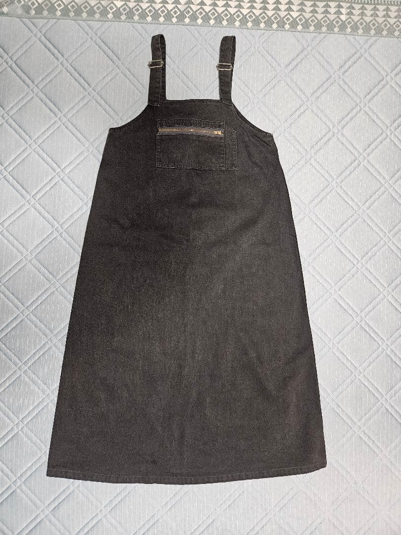 DANTON Aラインサロペットスカート