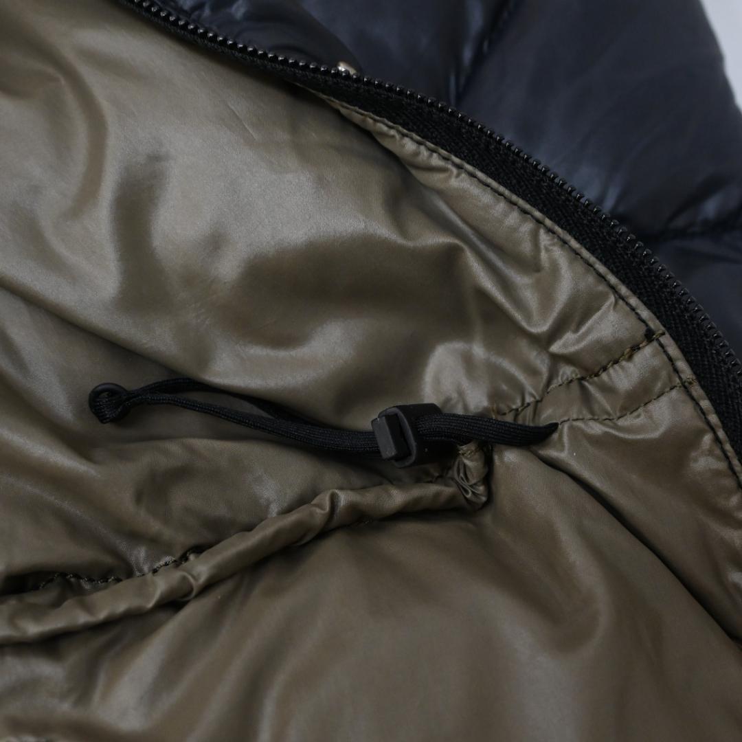 48599★冬 デュベティカ ダウンコート ラクーンファー ダークネイビー\"