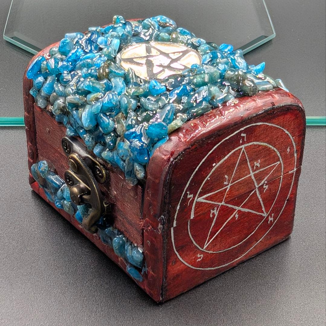 【1点物】 ソロモン王の鍵 護符魔術オルゴンボックス 〜水曜日照応・水星護符〜