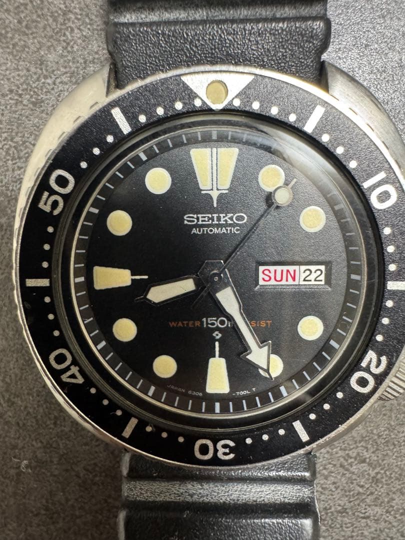 値下げ‼️SEIKO 6306-7001 150mダイバー デイデイト自動巻き