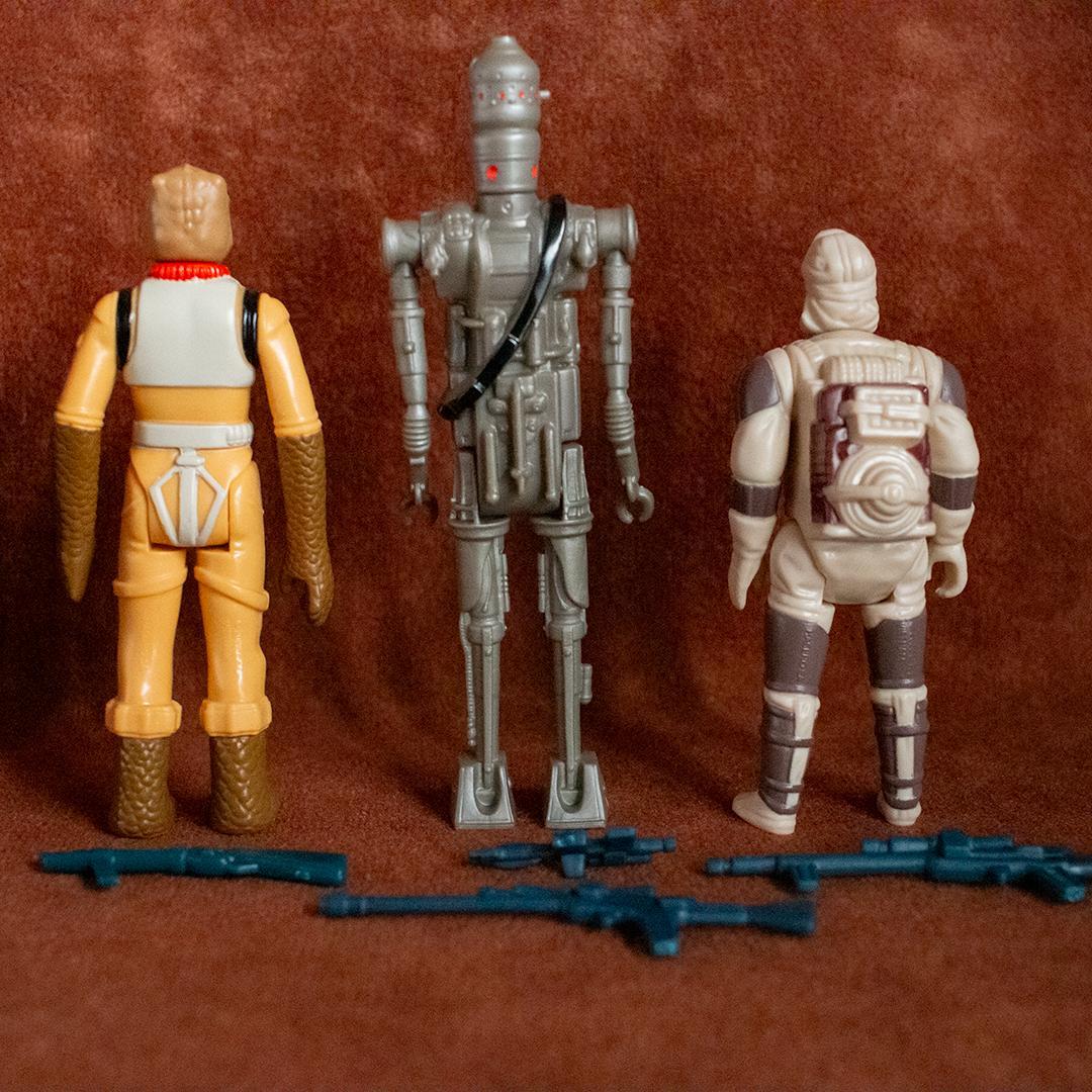 波*エ様 Hasbro RETRO　賞金稼ぎ6体セット　ボバ・フェットほか