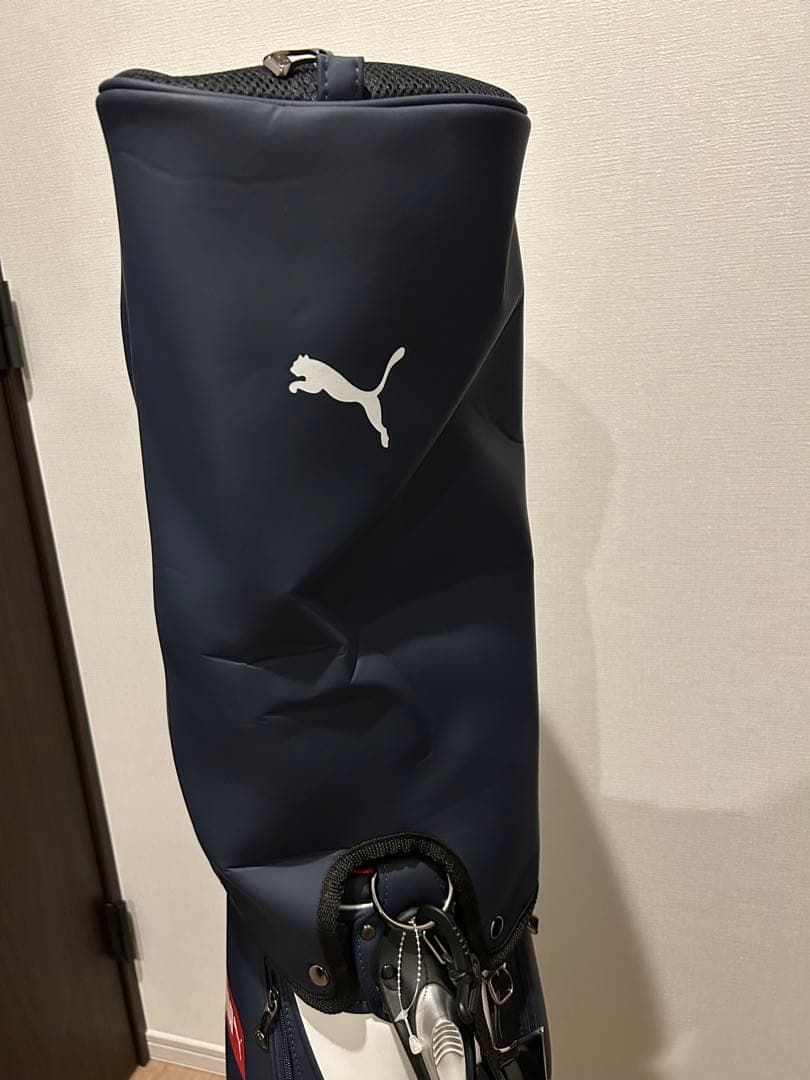 値下げしました　PUMA キャディバッグ ネイビー