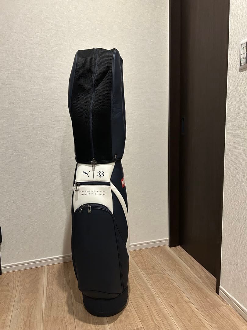 値下げしました　PUMA キャディバッグ ネイビー