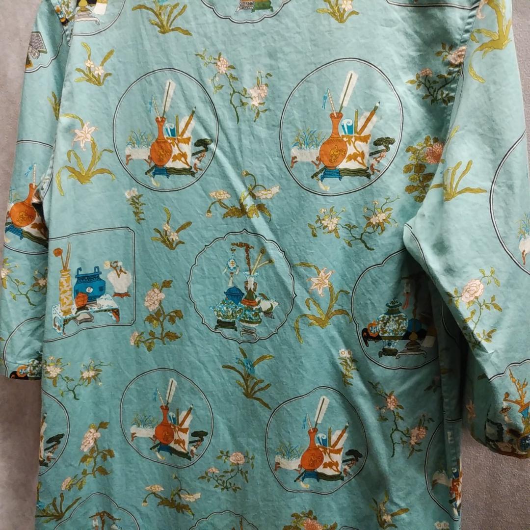 powder　トップス　総柄シャツ　下迫秀樹　パウダー